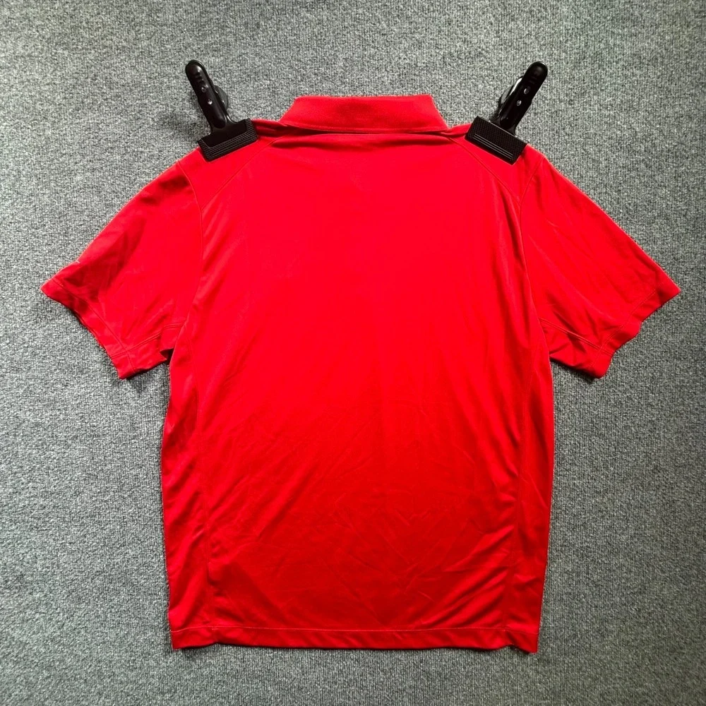 Nike Golf Houston Cougars Baseball Shirt Mens XL Red Dri-Fit Performance Polo